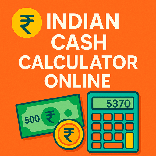 Indian Cash Calculator Online
